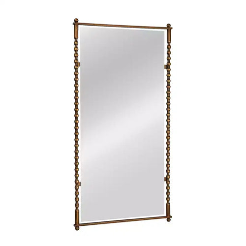 Storied Home Cast Metal Framed Tall Wall Mirror