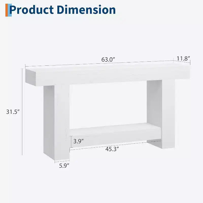Consolle a doppio strato con contenitore, grigio / bianco antico / motivo fiamma / colore legno, 119 cm e 160 cm, per 1