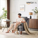 Poltrona accentata in velluto beige/nera/verde scuro/marrone chiaro/grigio chiaro, monoposto, struttura in legno massello