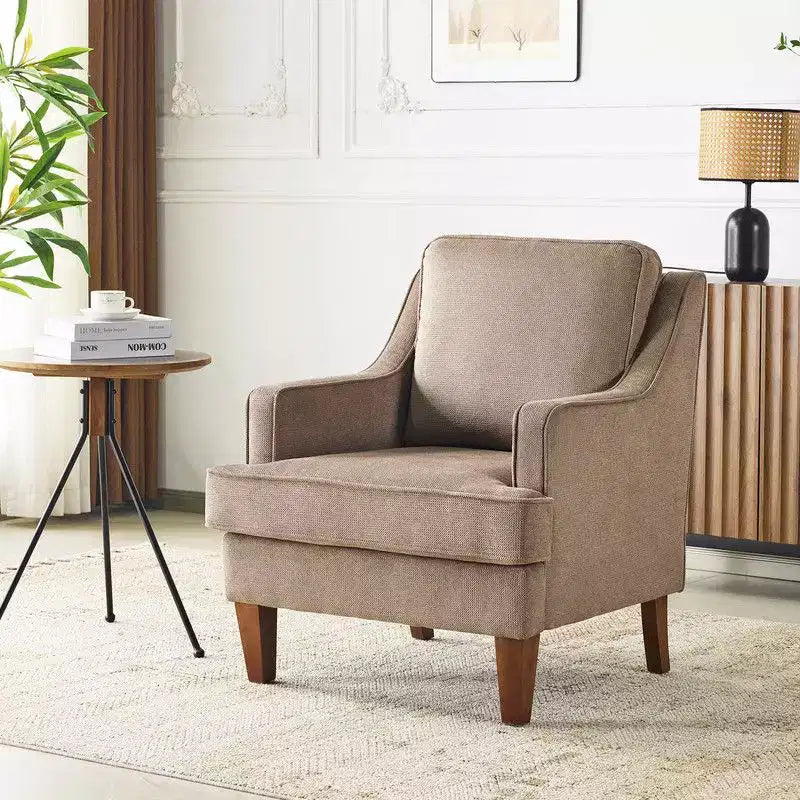 Poltrona accentata in velluto beige/nera/verde scuro/marrone chiaro/grigio chiaro, monoposto, struttura in legno massello