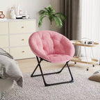 Poltrona a Fiori, Grigio/Rosa, Seduta Singola, Ferro e Cotone