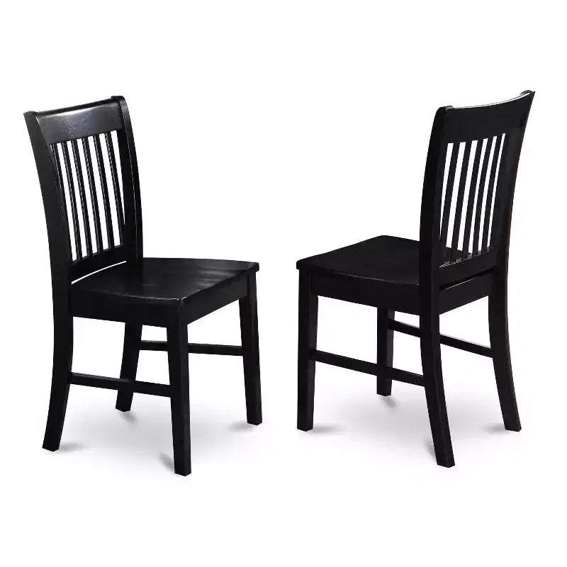 Set tavolo da pranzo rotondo con ante a ribalta, nero/rovere, 3 pezzi, 2 posti a sedere