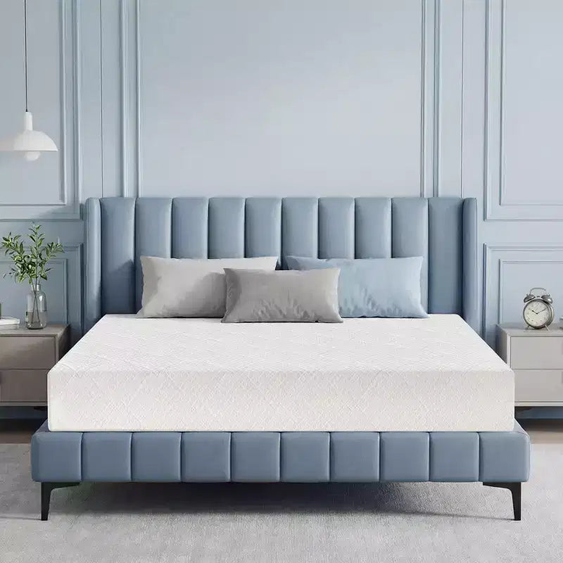 Materasso in schiuma bianco extra rigido, Bed-in-a-Box, 1–2 persone