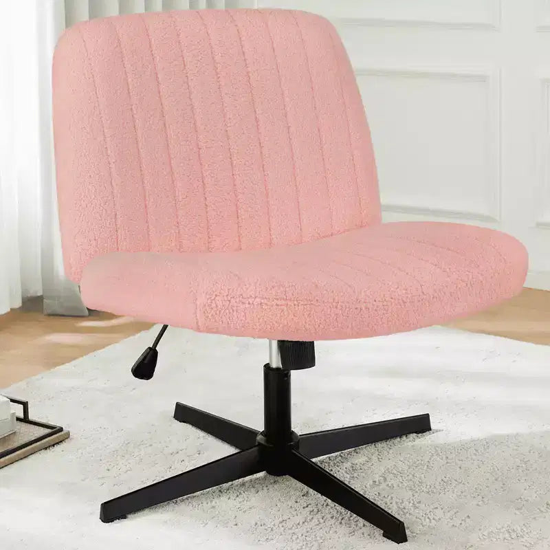 Sedia da ufficio ergonomica senza braccioli con seduta ampia, multicolore, per 1 persona