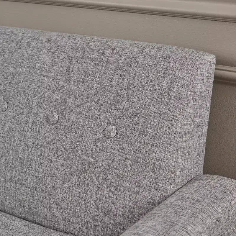 Poltrona Mid-Century Modern, Verde Tenue / Blu Scuro, Imbottita, 1 Posto