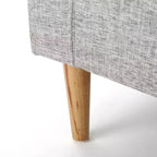 Poltrona Mid-Century Modern, Verde Tenue / Blu Scuro, Imbottita, 1 Posto